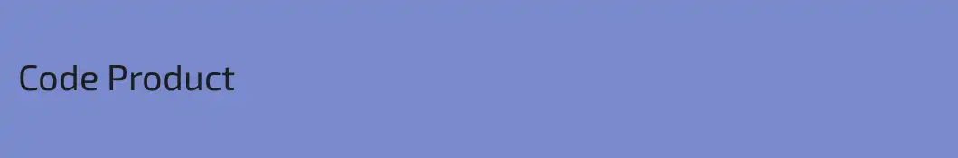 Code Product
